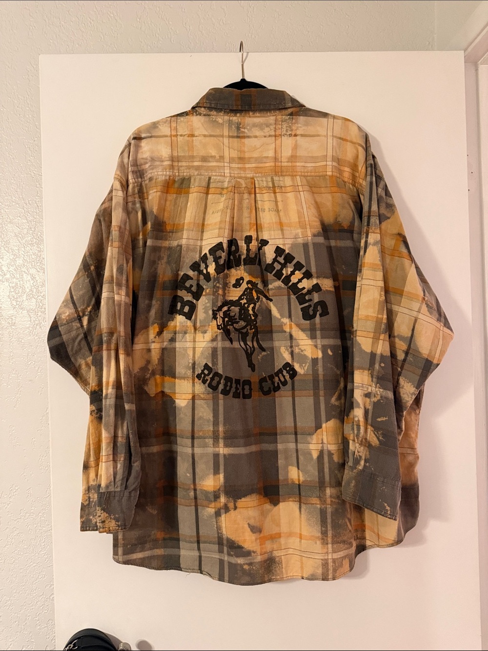 The Laundry Room Plaid Button-Up Shirt - Yellow & Gray Size: One Size
